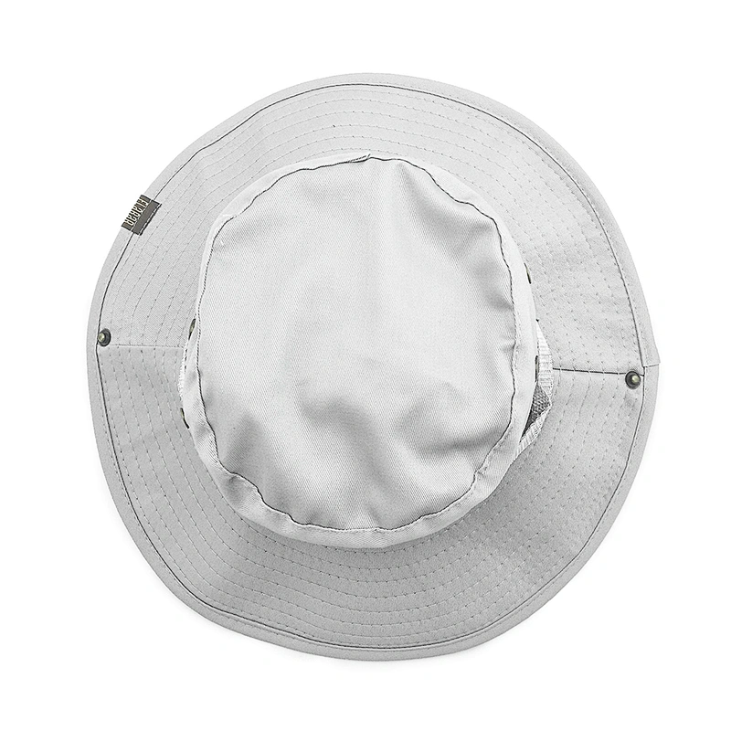 Unisex Wide Brim Sun Logo Waterproof Bonnie Summer Protection Fisherman Bucket Hat Custom