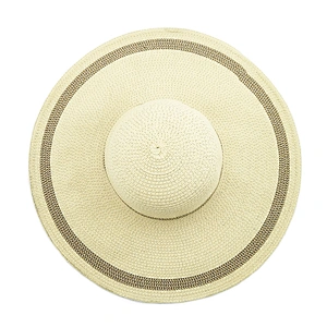 2020 High quality popular summer paper straw hat floppy women straw Hat
