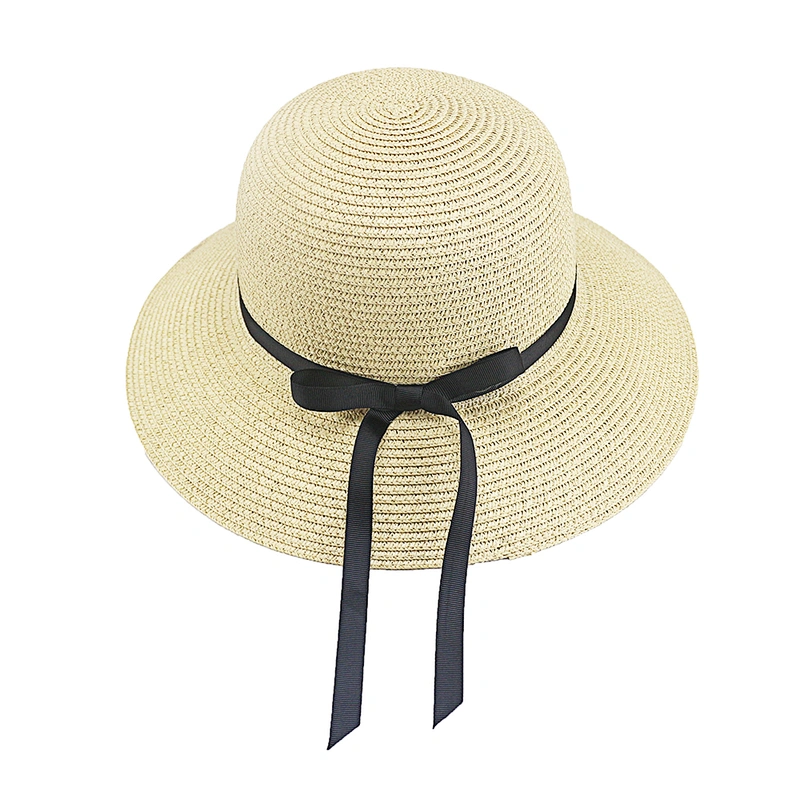 2020 High quality popular summer paper straw hat floppy women straw Hat