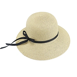 2020 High quality popular summer paper straw hat floppy women straw Hat