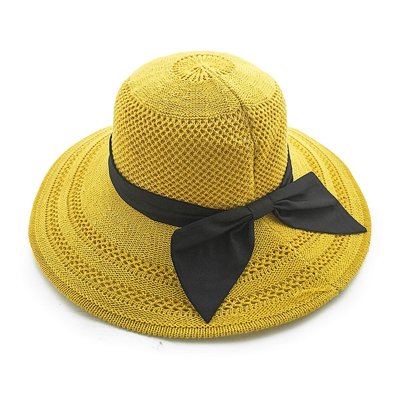 2020 High quality popular summer paper straw hat floppy women straw Hat