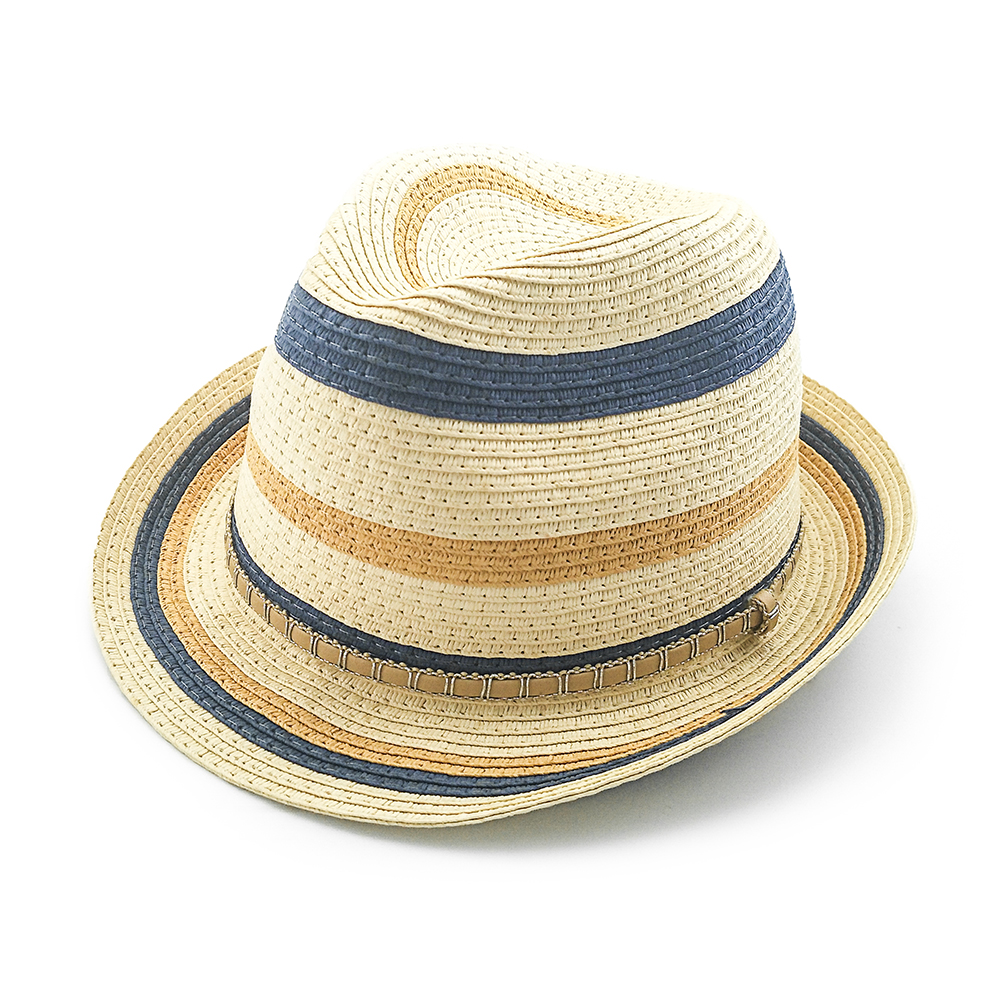 2020 new popular fashion high quality summer paper braid fedora hat