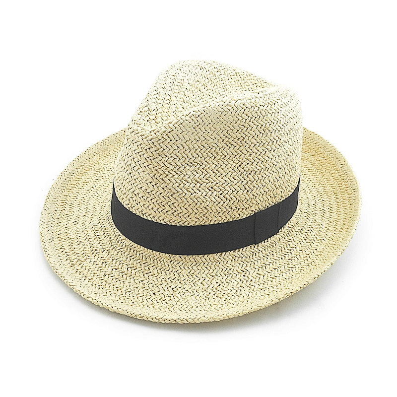 Wholesale paper straw hat handmade panama men and women summer Hat