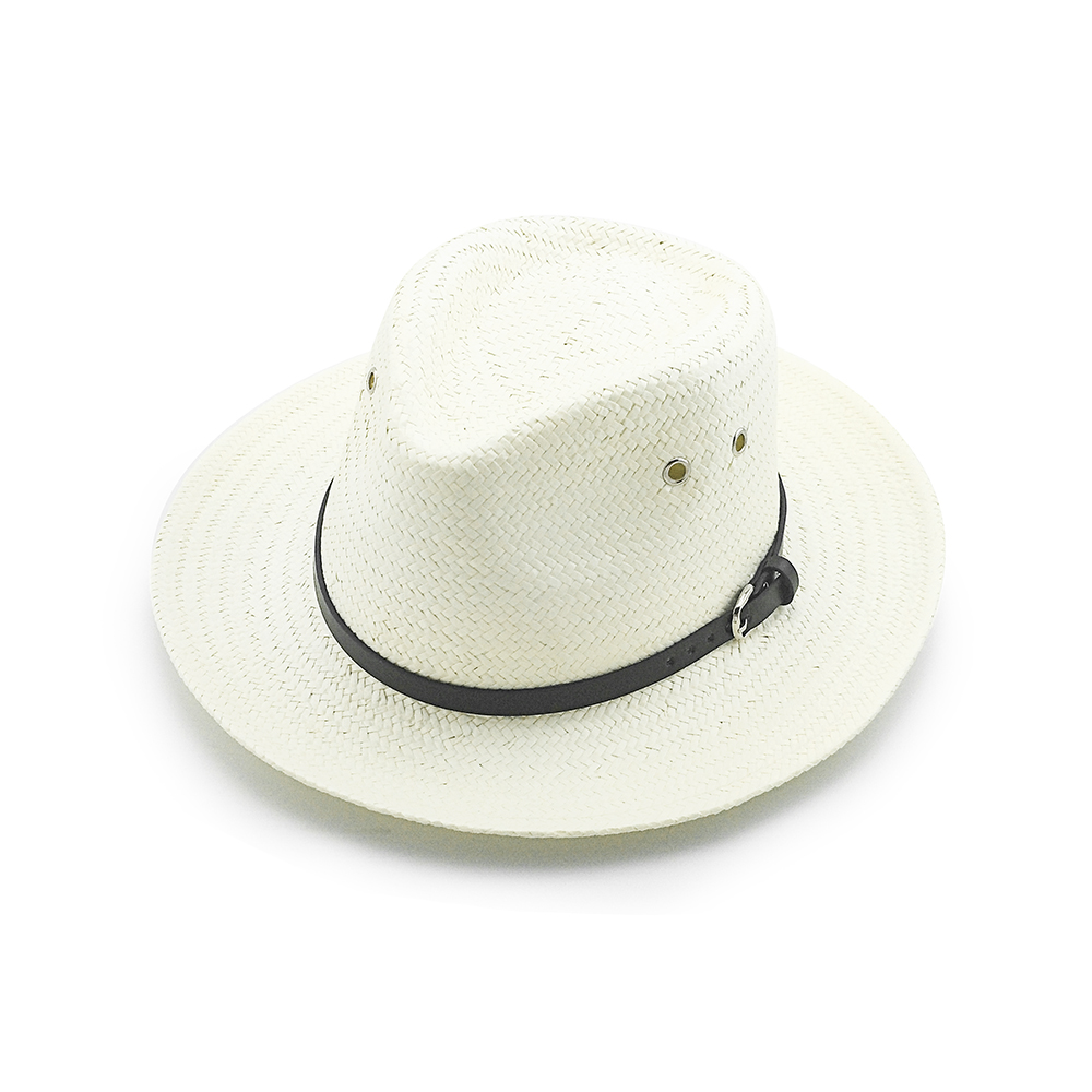 Papel de paja panamá sombrero de moda mujeres de verano sombrero sombrero de playa
