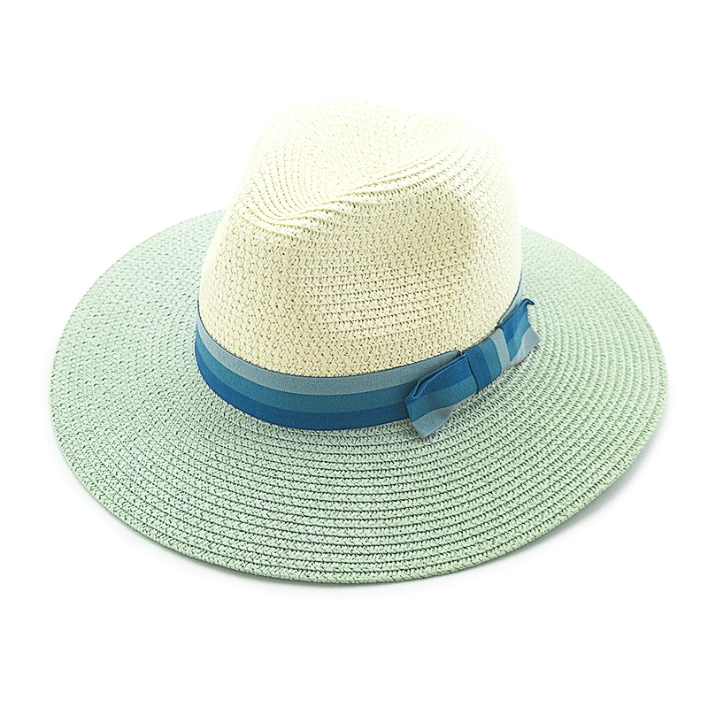 Fashion 2020 Promotional Panama Paper Straw Hat Women beach summer hat