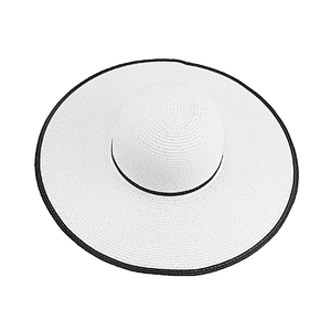 2020 High quality popular summer paper straw hat floppy women straw Hat