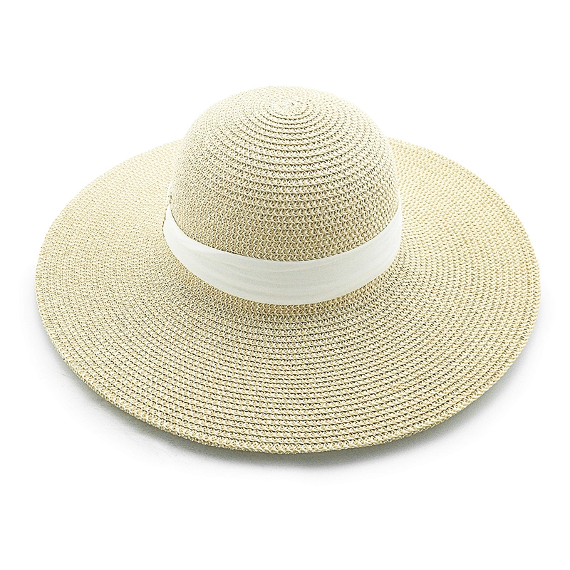2020 High quality popular summer paper straw hat floppy women straw Hat