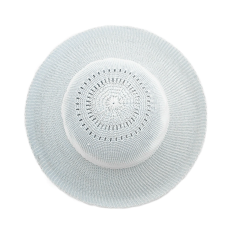 2020 High quality popular summer cotton paper straw hat floppy women straw Hat