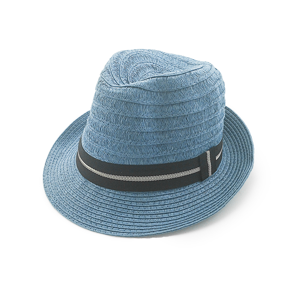 2020 new popular fashion high quality summer paper braid fedora hat