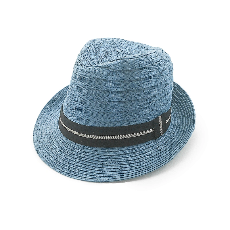 2020 new popular fashion high quality summer paper braid fedora hat