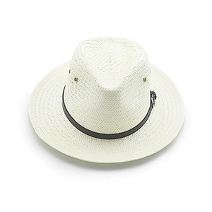 Papel de paja panamá sombrero de moda mujeres de verano sombrero sombrero de playa