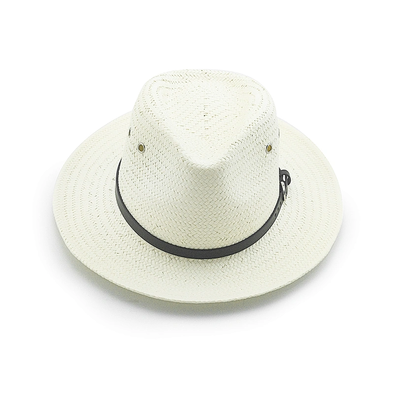 Papel de paja panamá sombrero de moda mujeres de verano sombrero sombrero de playa
