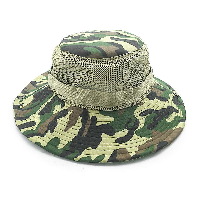 2020 New Design Outdoor UV Protection Sun Hats Couples Light String Bucket Fishing Bucket Hat