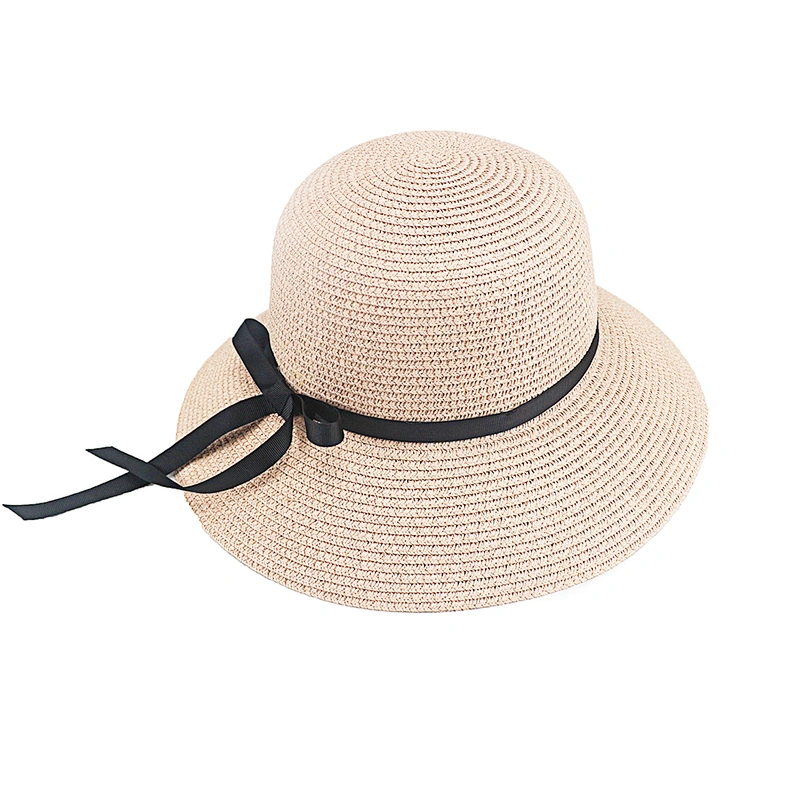 2020 High quality popular summer paper straw hat floppy women straw Hat