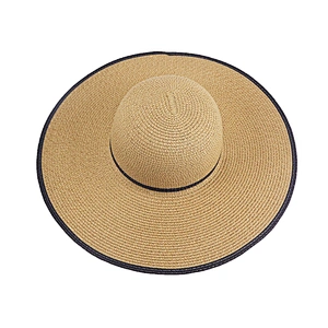 2020 High quality popular summer paper straw hat floppy women straw Hat