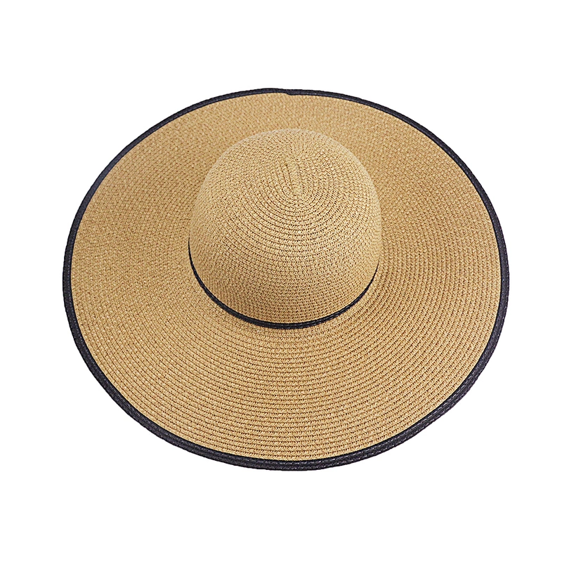 2020 High quality popular summer paper straw hat floppy women straw Hat