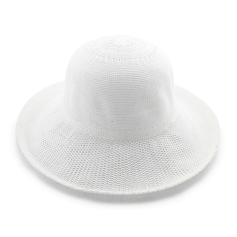 2020 High quality popular summer cotton paper straw hat floppy women straw Hat