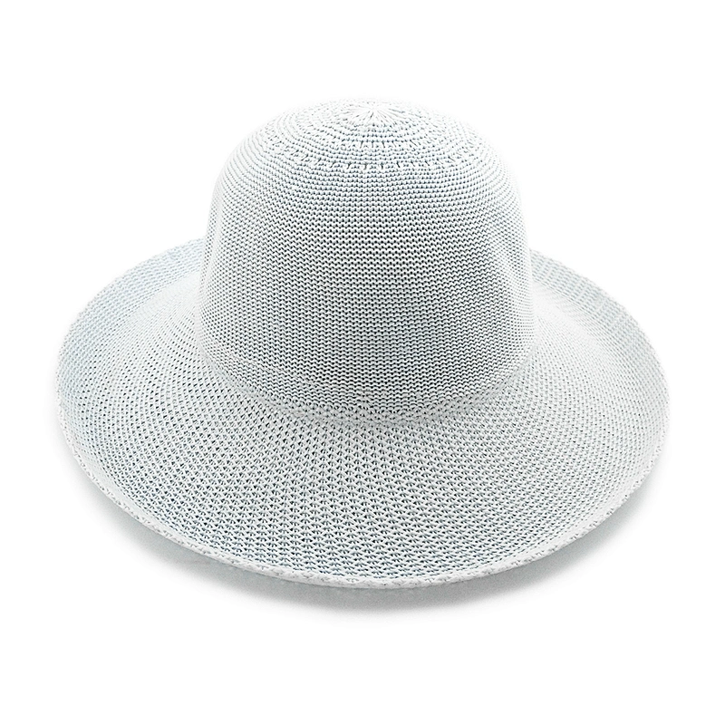 2020 High quality popular summer cotton paper straw hat floppy women straw Hat
