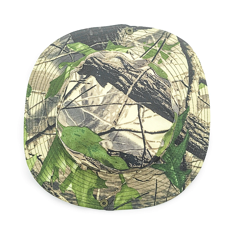Plain cotton fisherman camo tactical hat popular brand man cotton customize bucket hat