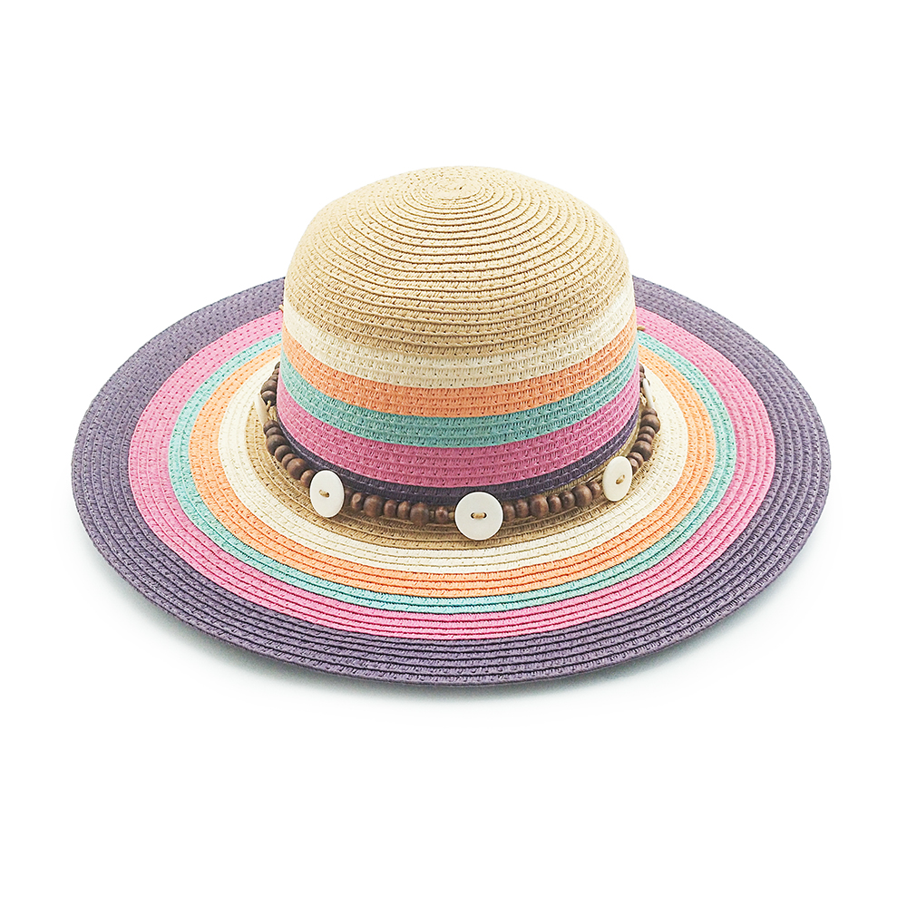 2020 High quality popular summer paper straw hat floppy women straw Hat