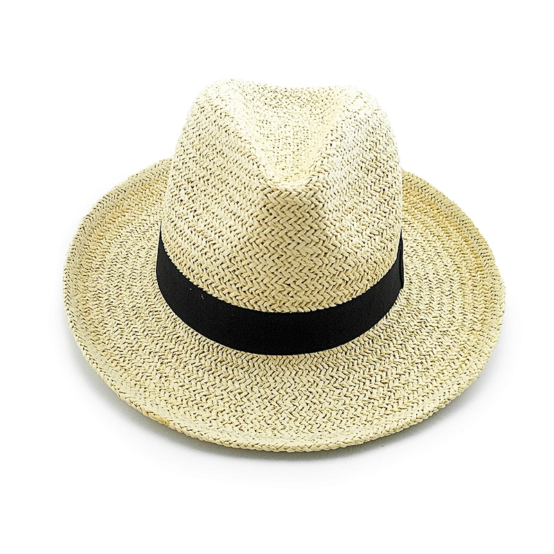 Wholesale paper straw hat handmade panama men and women summer Hat