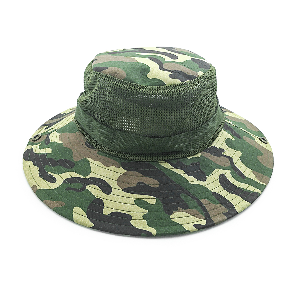 2020 New Design Outdoor UV Protection Sun Hats Couples Light String Bucket Fishing Bucket Hat