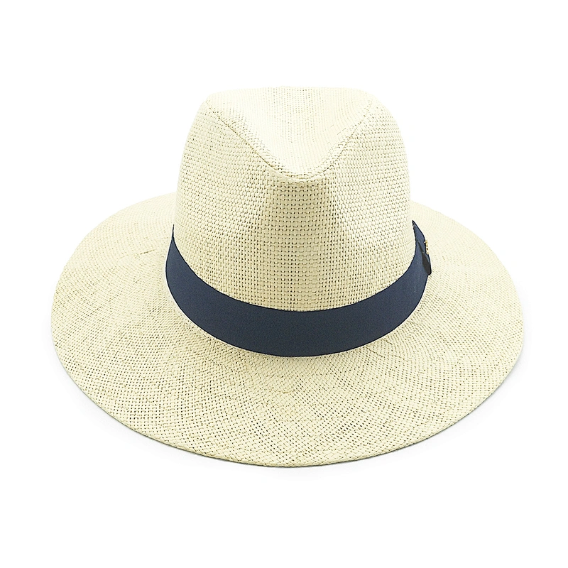 Factory Wholesale Fashion Summer Paper Straw Panama Hat With Stock