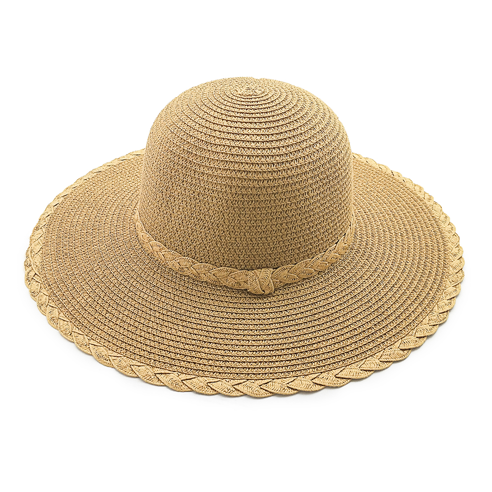 2020 High quality popular summer paper straw hat floppy women straw Hat