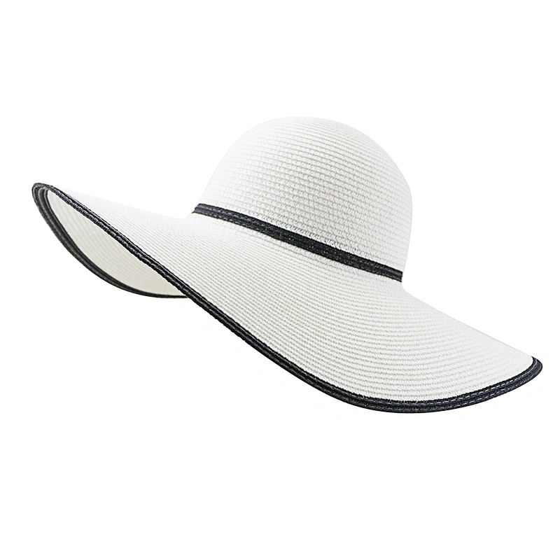 2020 High quality popular summer paper straw hat floppy women straw Hat