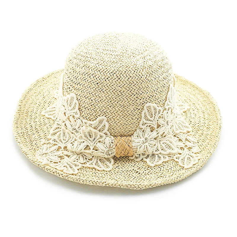 2020 High quality popular summer paper straw hat floppy women straw Hat