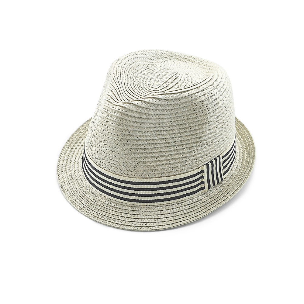 2020 new popular fashion high quality summer PP braid fedora hat