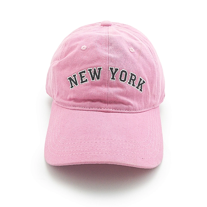 Fashion design wholesale embroidered 6 panel baseball cap custom dad hat embroidery