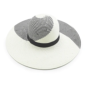 2020 High quality popular summer paper straw hat floppy women straw Hat