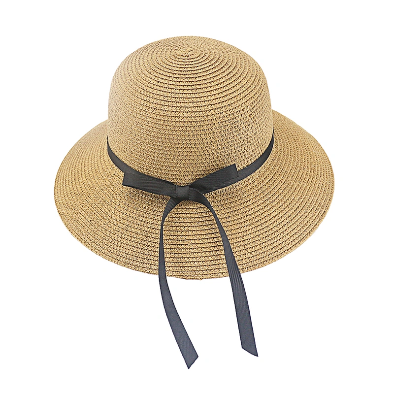 2020 High quality popular summer paper straw hat floppy women straw Hat