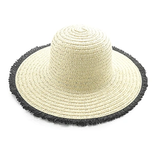 2020 High quality popular summer paper straw hat floppy women straw Hat