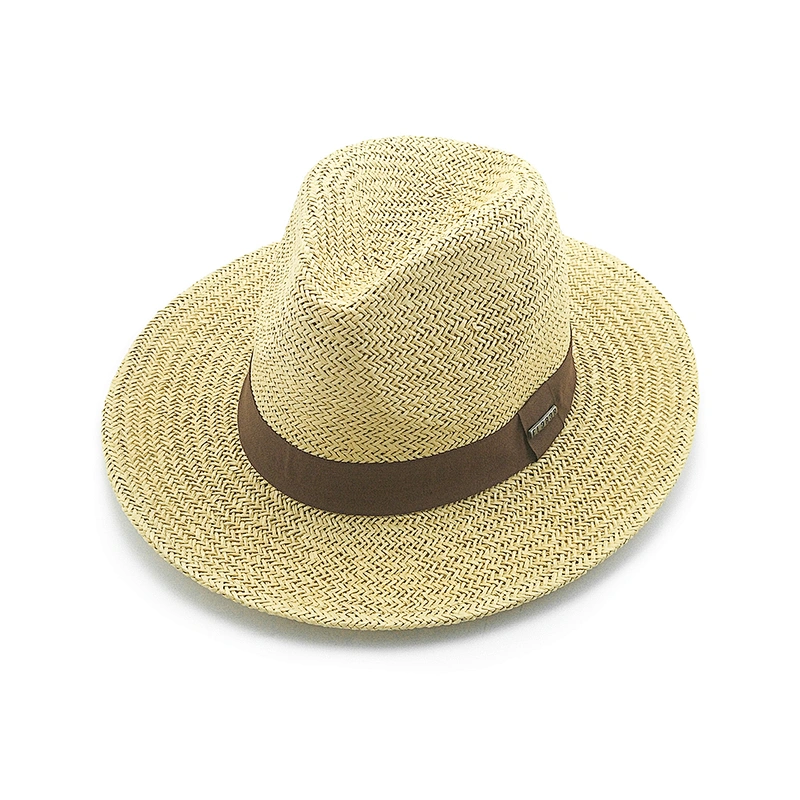 Calidad personalizada Buena calidad Playa de verano Sombrero de playa al por mayor Sombrero de Panamá Mujer