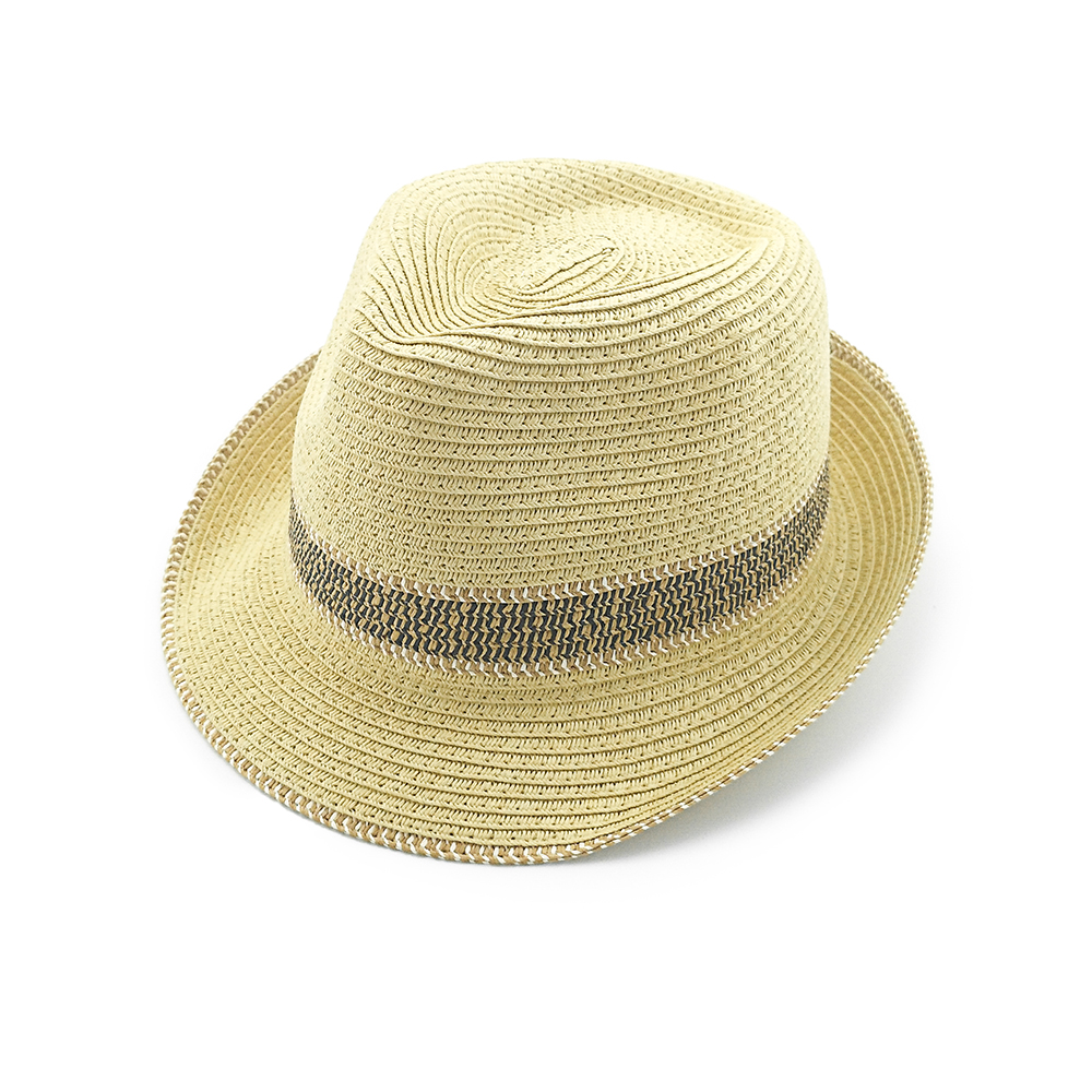 2020 new popular fashion high quality summer paper braid fedora hat