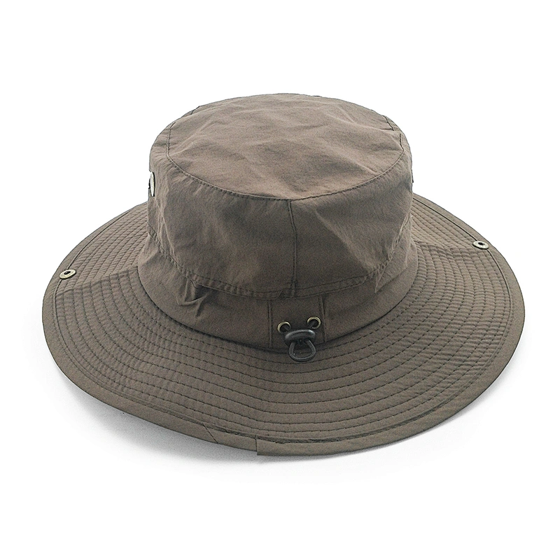 Summer Uv Protection Hat Safari Hiking waterproof Fisherman Hat Fishing Bucket Hat
