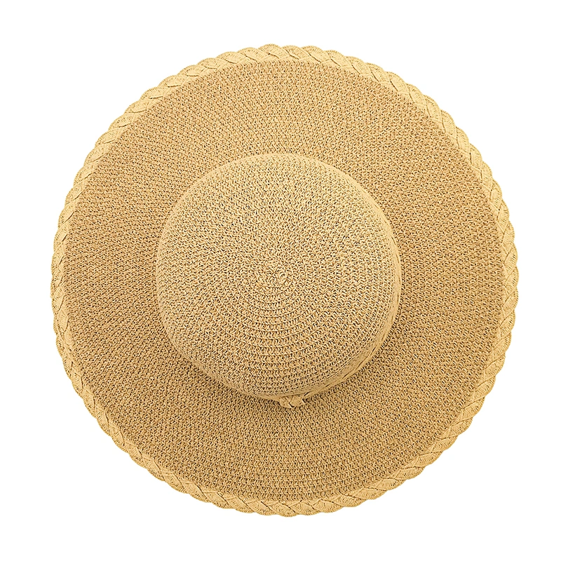 2020 High quality popular summer paper straw hat floppy women straw Hat