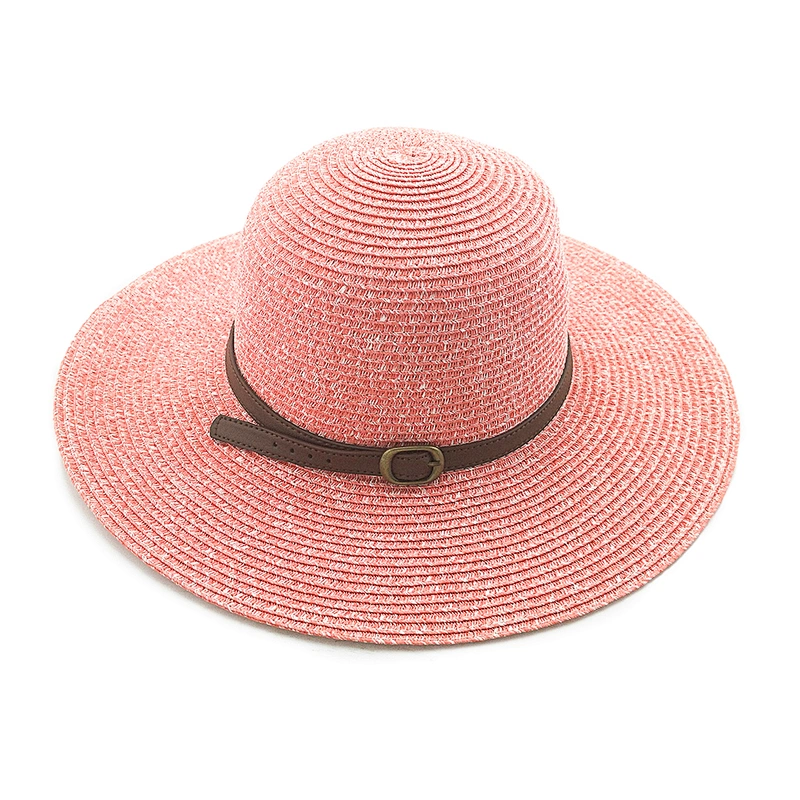 2020 High quality popular summer paper straw hat floppy women straw Hat