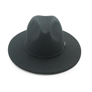Wholesale fedora hat women fedora hat temperament Wool felt Panama hat