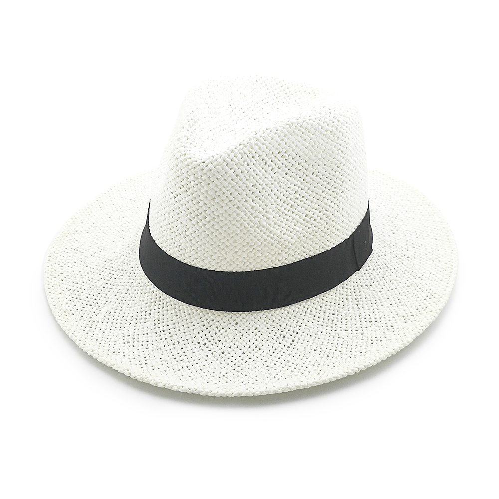 Trendy Panama Style Paper Straw Weaving Hat Wholesale