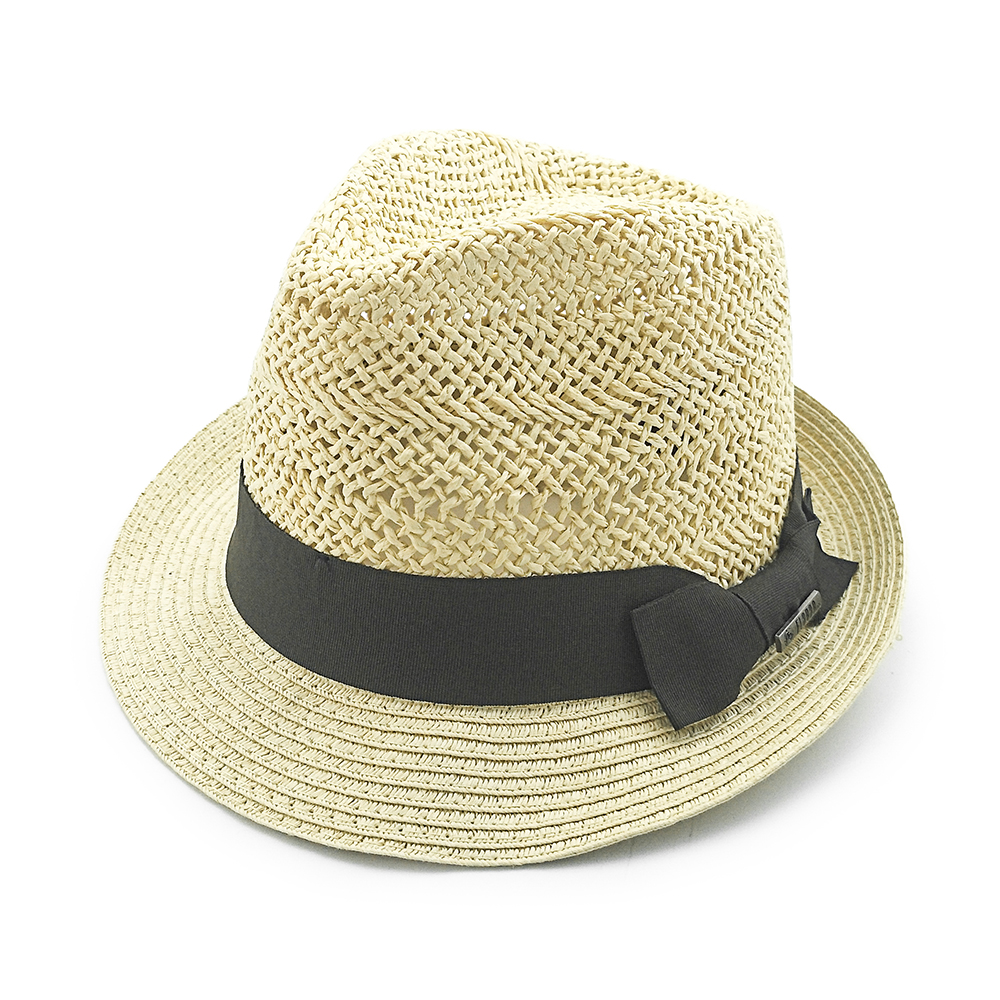 2020 nuevo sombrero blando de papel torcido de verano de alta calidad de moda