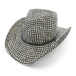 2020 New 2 Tones Toyo Paper Cowboy Hat With Chin Cord