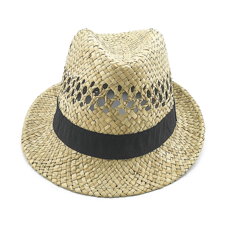 2020 new popular fashion high quality summer seagrass straw fedora hat
