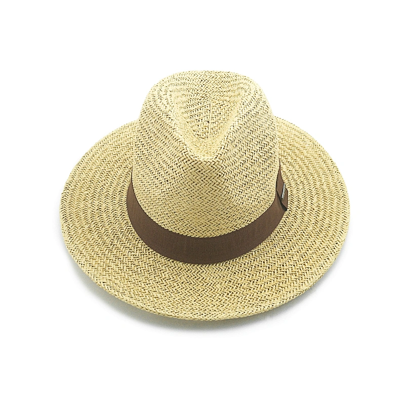 Calidad personalizada Buena calidad Playa de verano Sombrero de playa al por mayor Sombrero de Panamá Mujer