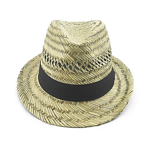 2020 new popular fashion high quality summer rush straw fedora hat