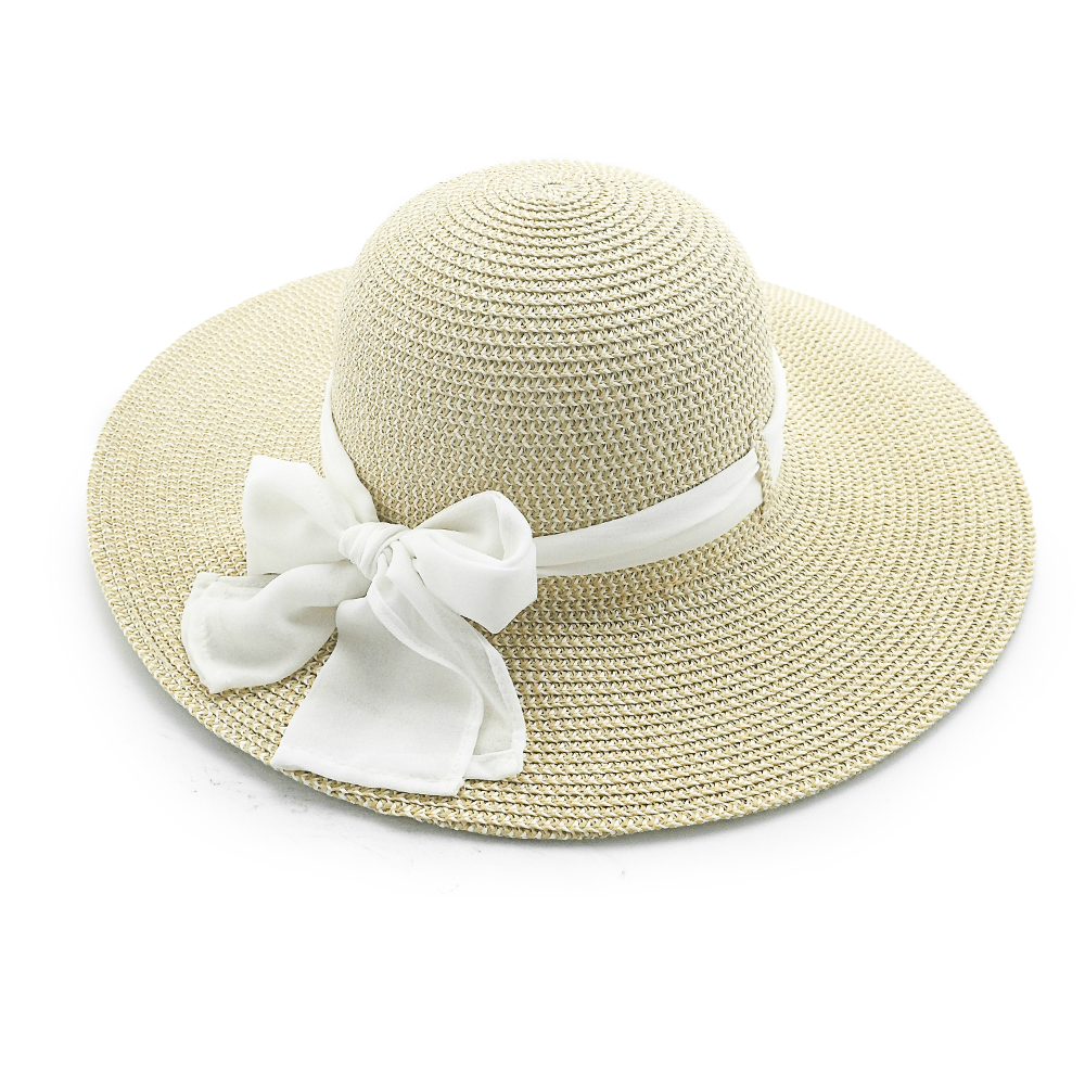 2020 High quality popular summer paper straw hat floppy women straw Hat