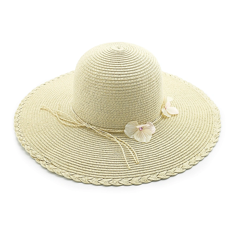 2020 High quality popular summer paper straw hat floppy women straw Hat