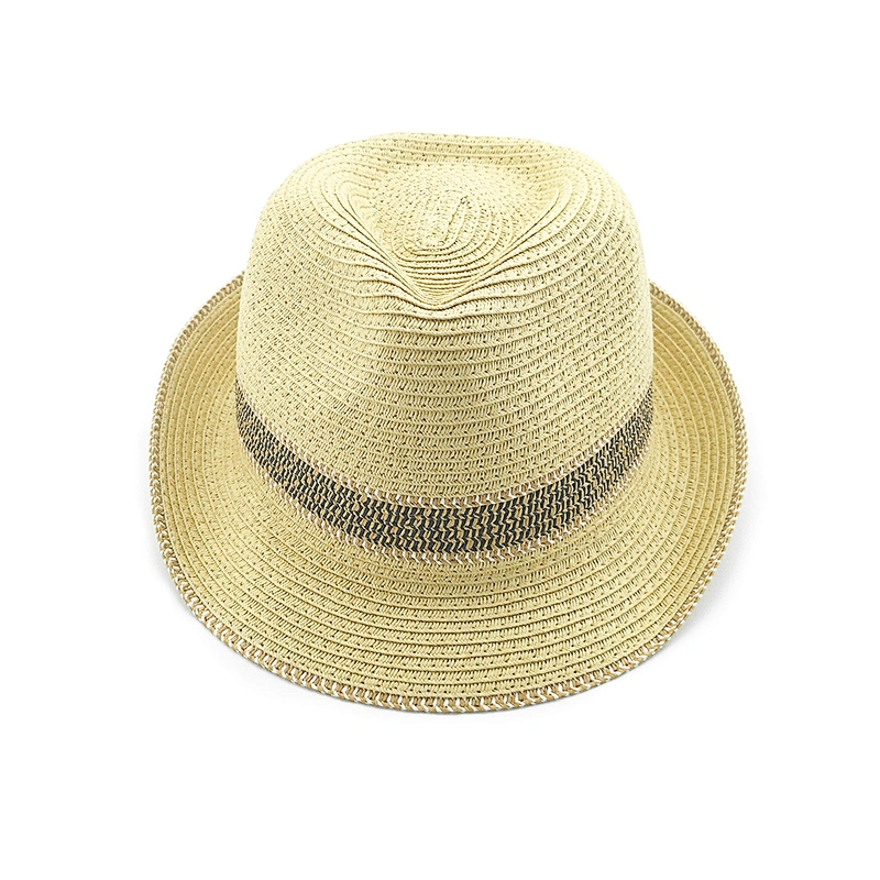 2020 new popular fashion high quality summer paper braid fedora hat